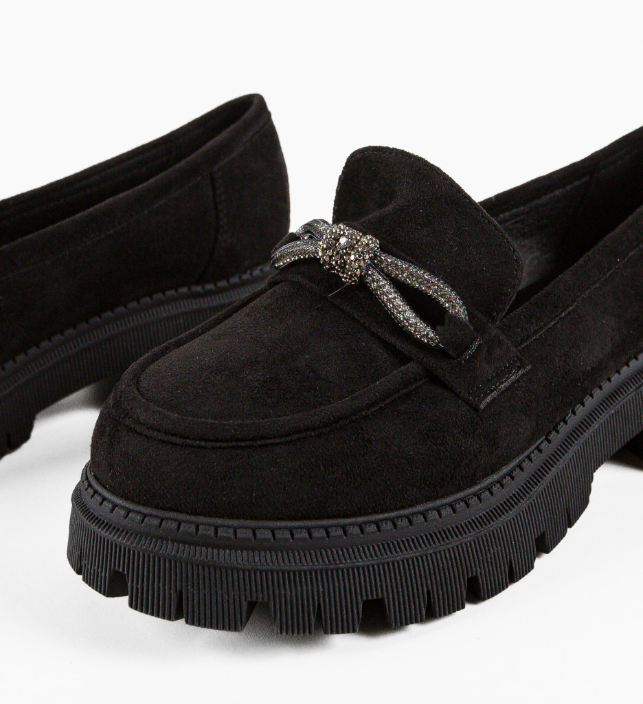 Pantofi Casual Dama Bovra Negri - Confort și Stil - imagine 8