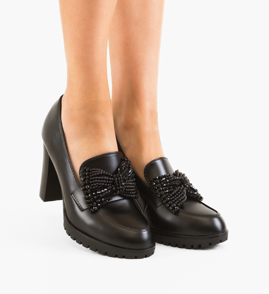 Pantofi Ashleigh Negri cu Toc Eleganți