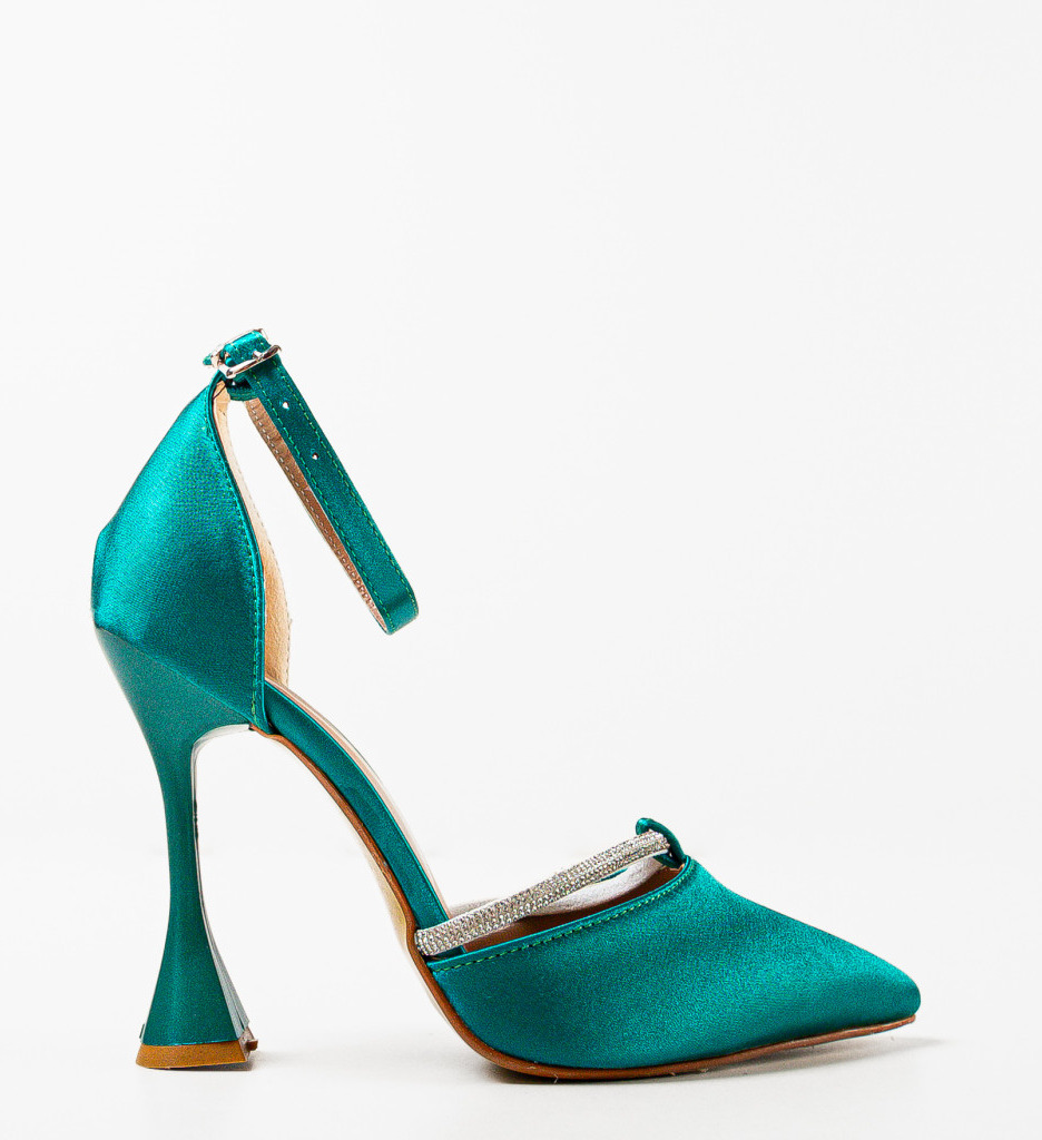 Pantofi Chapman Verzi | Eleganță și Stil - imagine 5