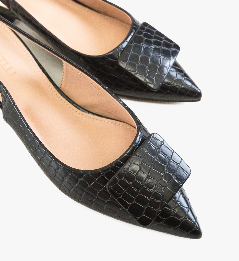 Pantofi Dama Lekena Negri Eleganți - imagine 5