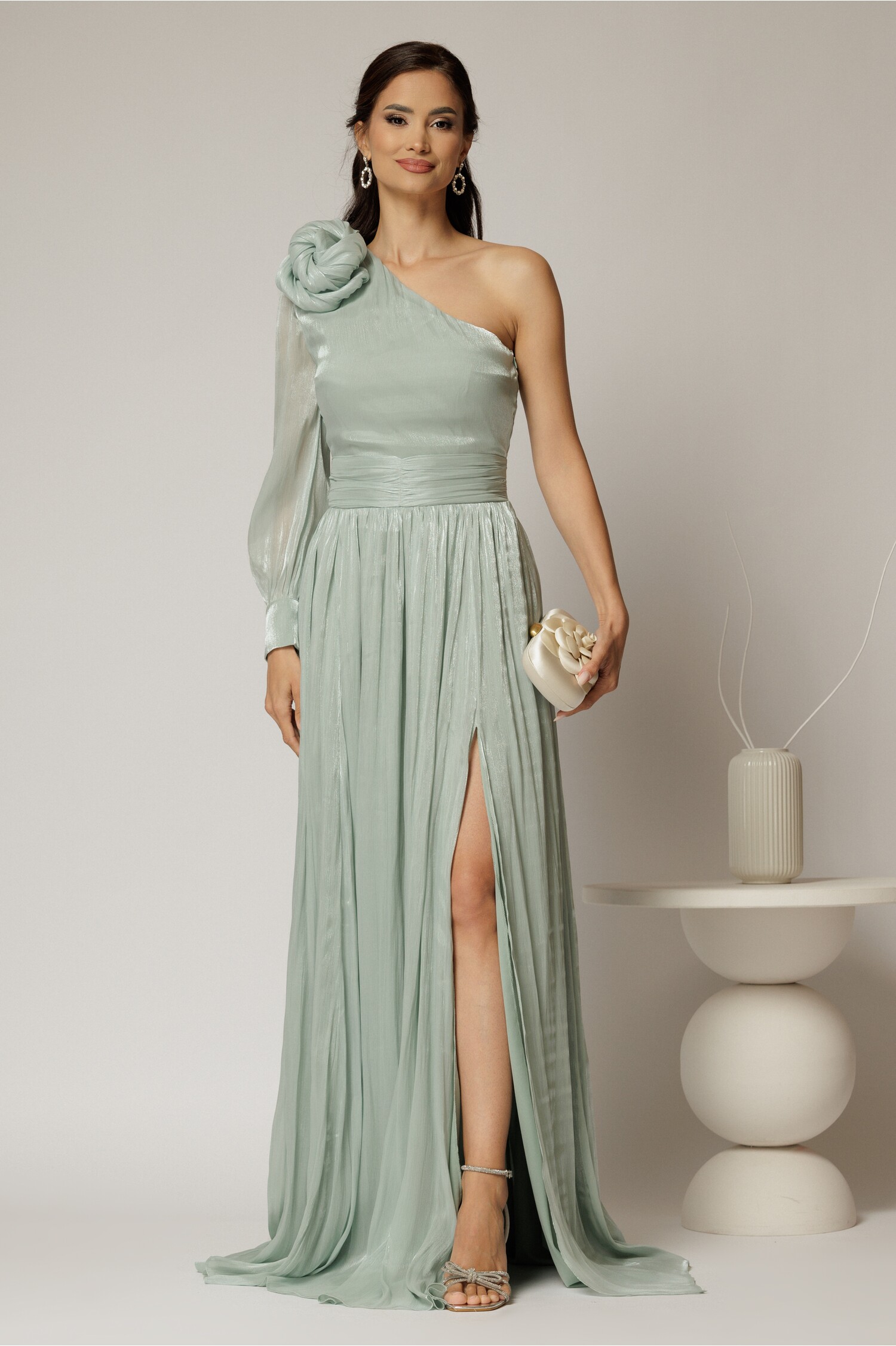 Rochie Verde Mint DY Fashion Elegantă