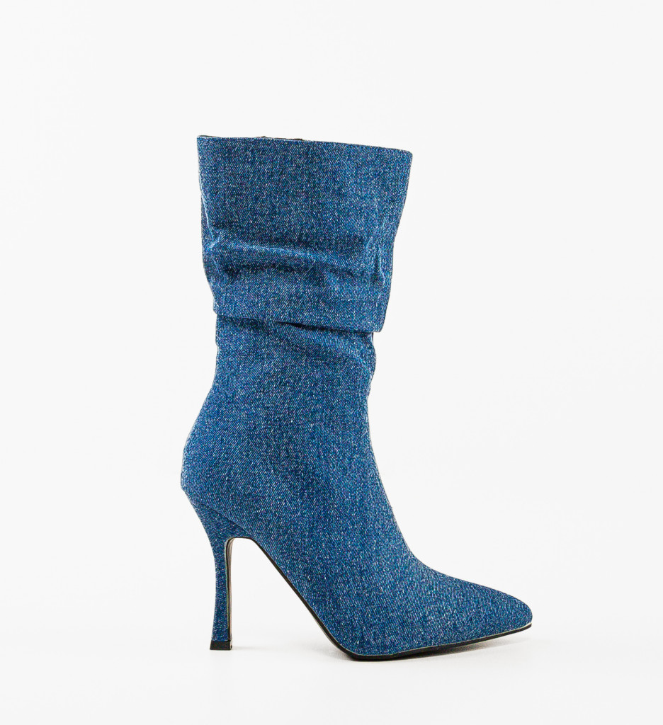 Botine Dama Albastre - Eleganță și Confort - imagine 6