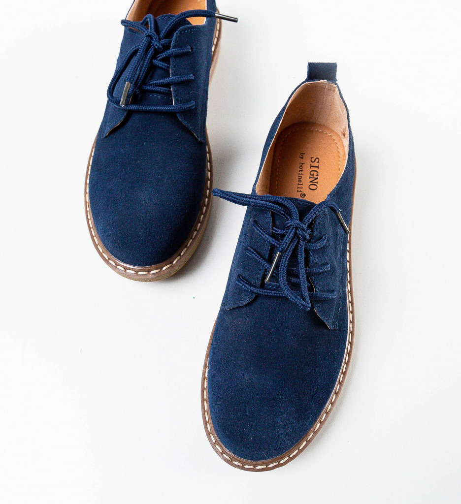 Pantofi Casual Romena Bleumarin - Confort și Stil - imagine 5