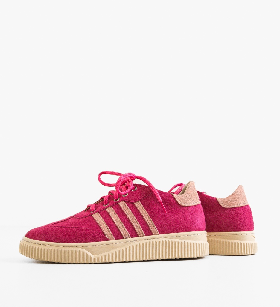 Sneakers Dama Crimson Fuchsia - Confort și Stil - imagine 5