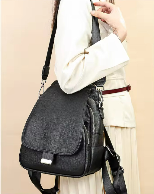 Rucsac de dama Delis Persephone GT2741, piele naturala - imagine 2