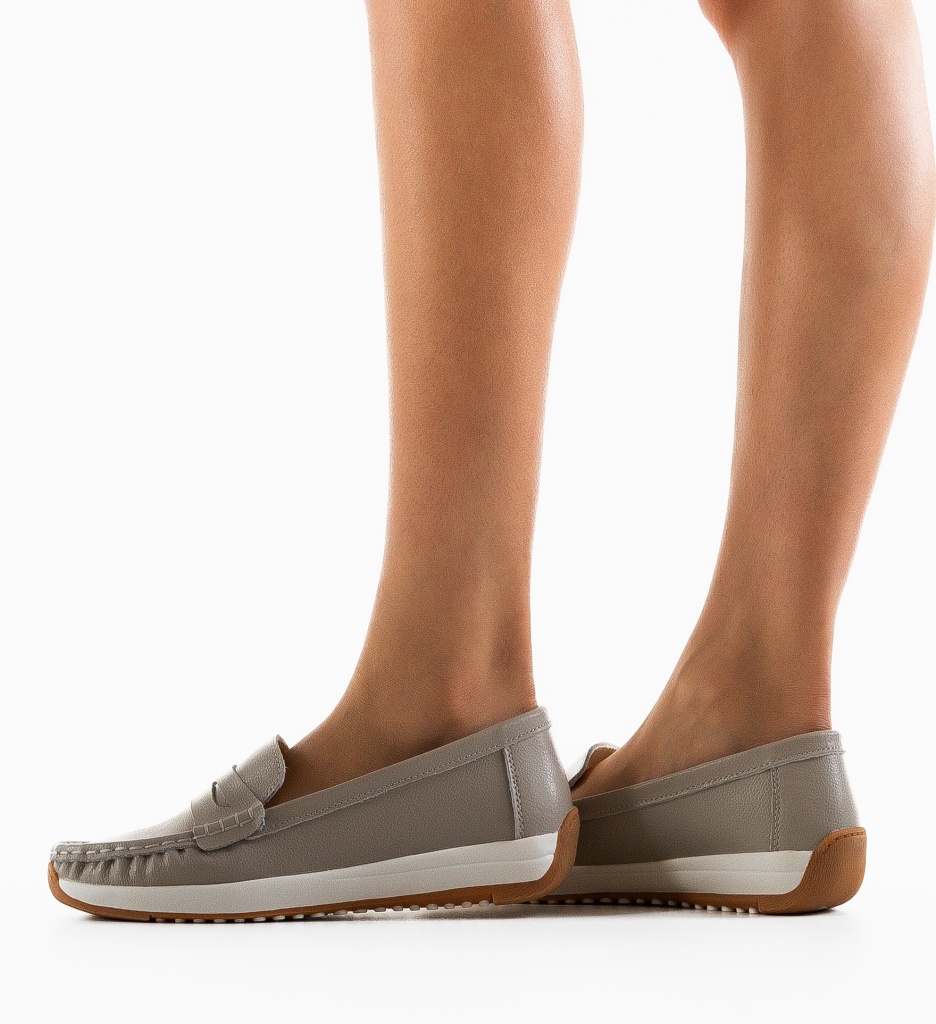 Pantofi Casual Uyteu Gri - Confort și Stil Zilnic - imagine 3
