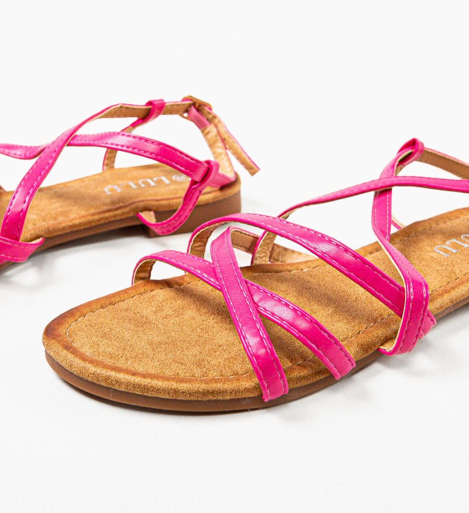 Sandale Dama Mamya Fuchsia - Stil și Confort - imagine 8