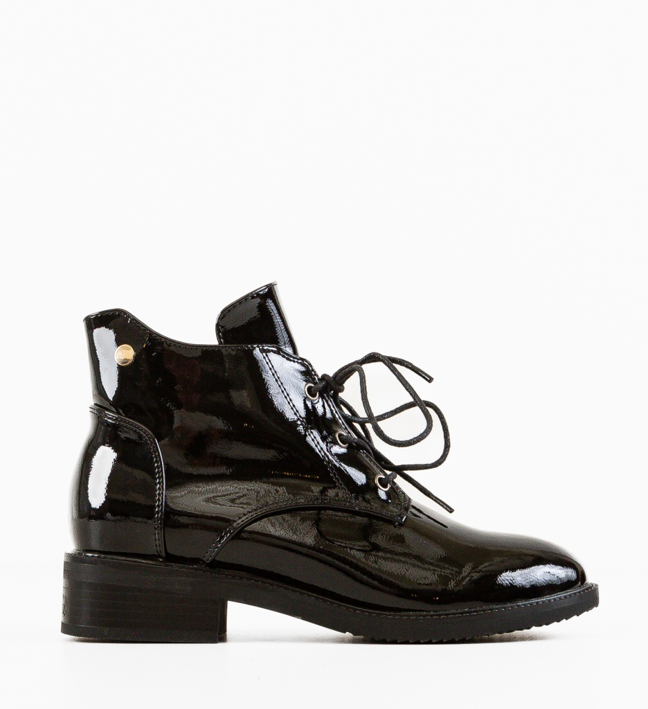 Ghete Dama Kokas Negre - Eleganță și Confort - imagine 4