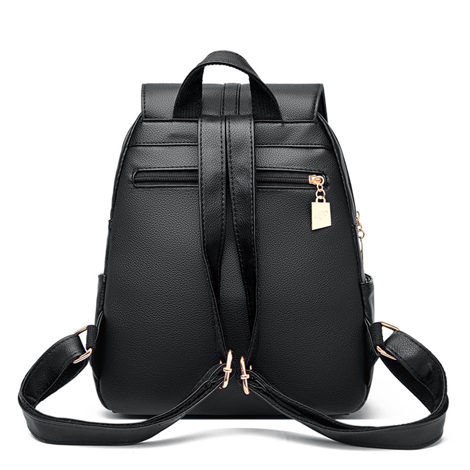 Rucsac dama Delis Adelaide GT2200 Negru, incapatator - imagine 6