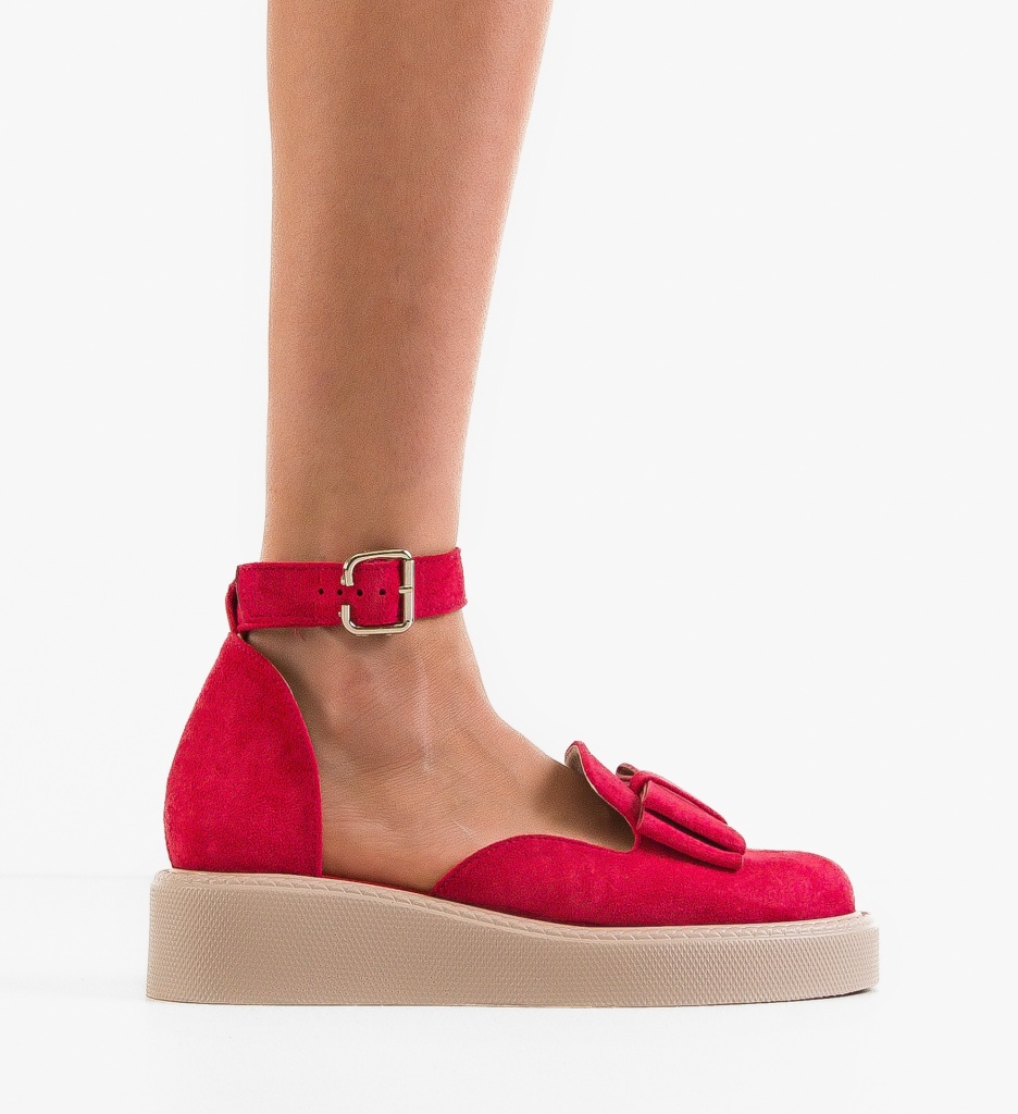 Pantofi Casual Dama Fuchsia - imagine 8