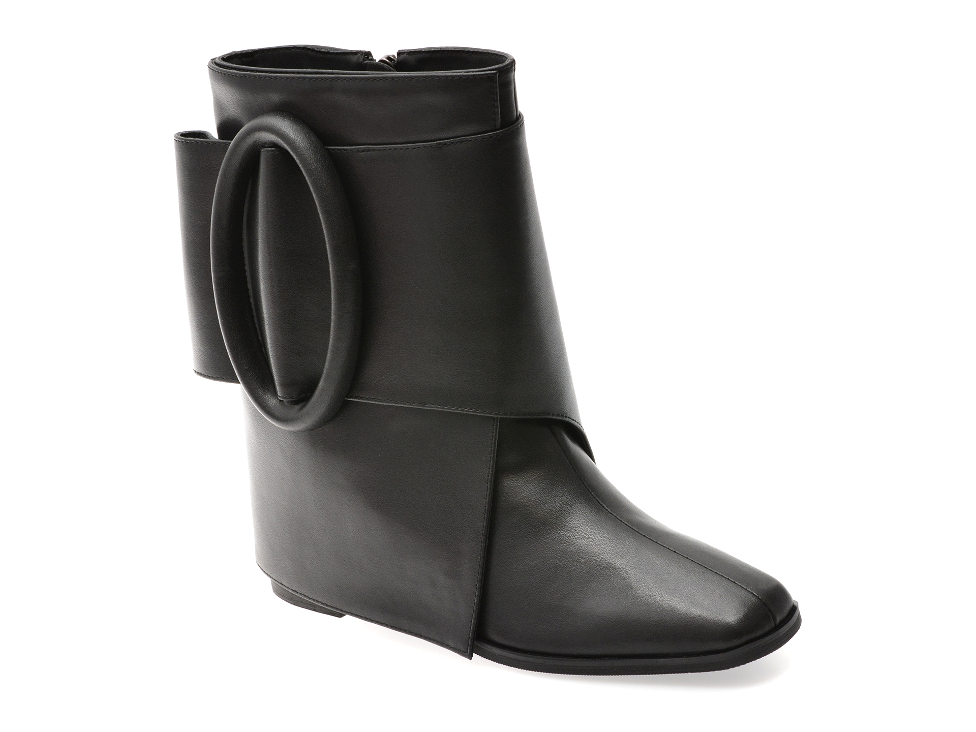 Botine EPICA Negre Piele Naturală | Eleganță