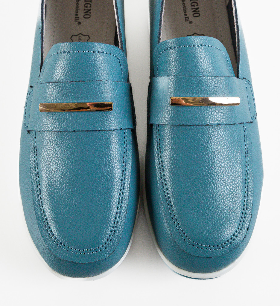 Pantofi Casual Vefra Albastri - Confort & Stil - imagine 6