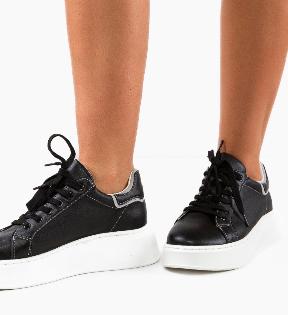 Sneakers Mcgee Negri - Confort și Stil - imagine 2