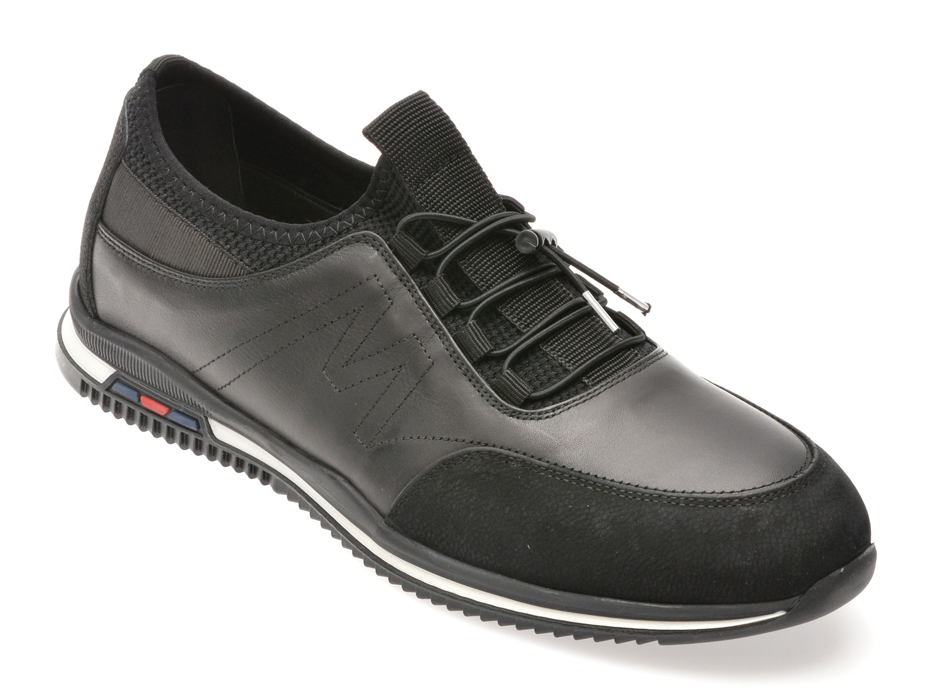 Pantofi OTTER negri din piele naturală - Confort și stil
