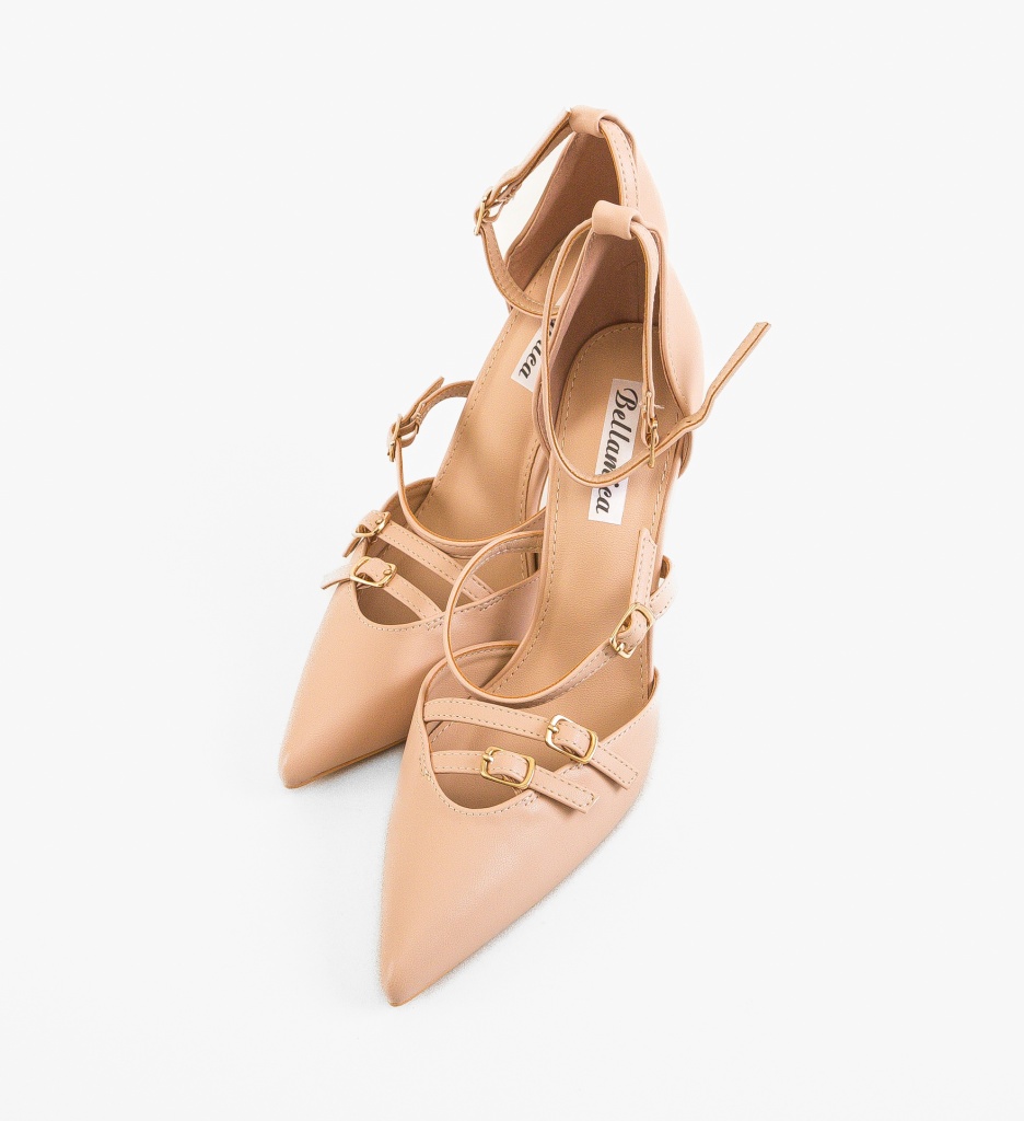 Pantofi dama Cobb Bej eleganți - confort și stil - imagine 5