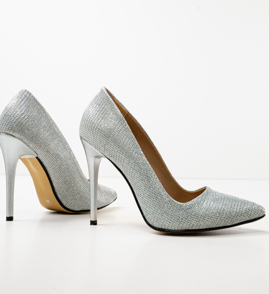 Pantofi Rytorya Argintii | Eleganță la Evenimente - imagine 6