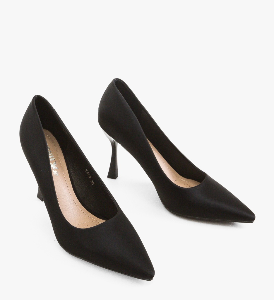 Pantofi cu toc Ucaz Negri – Eleganță și Stil - imagine 5