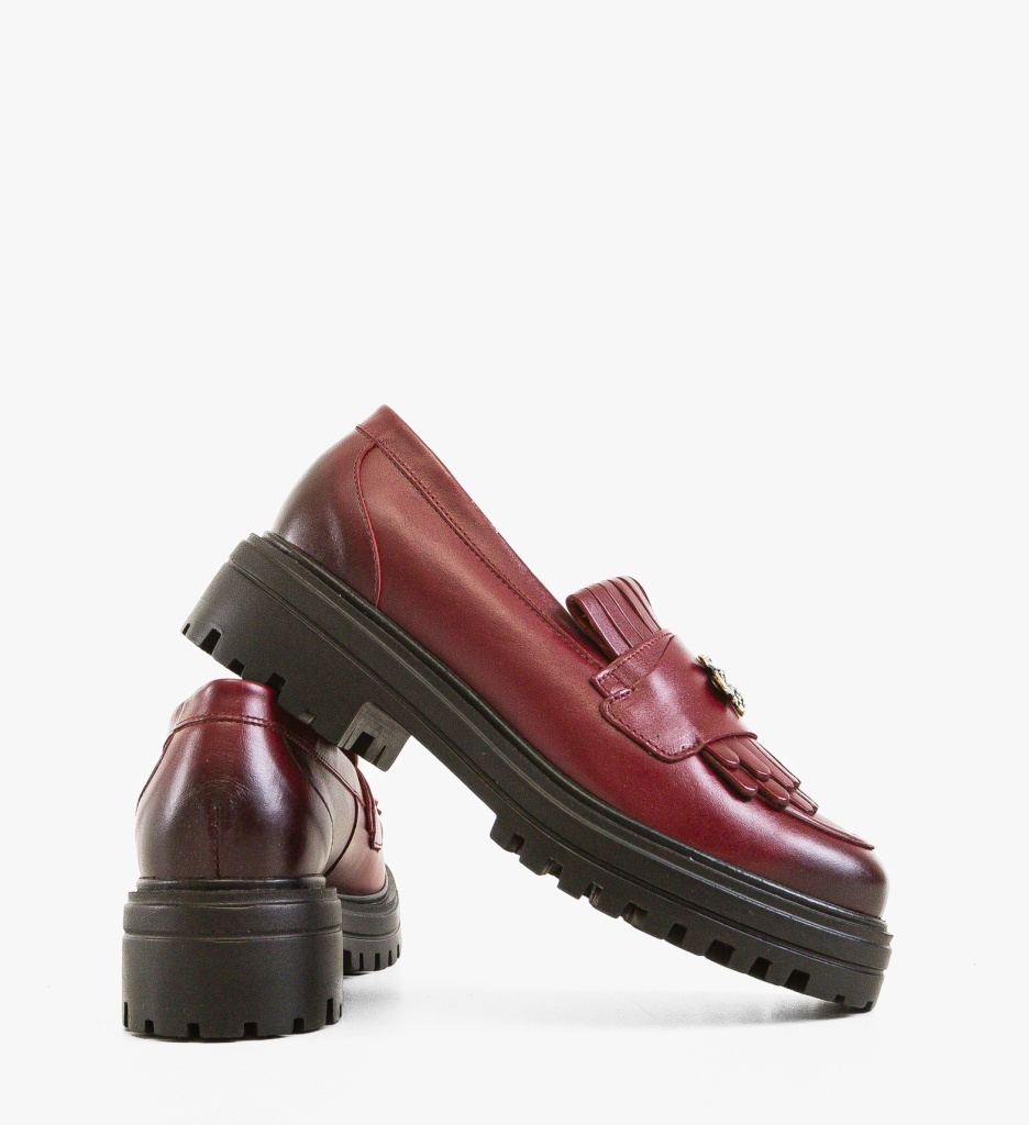 Pantofi Casual Dama Zenin Grena Eleganți - imagine 6