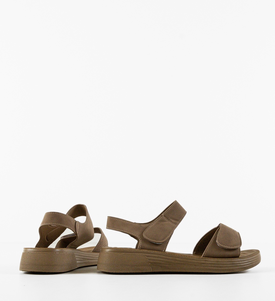 Sandale Dama Temple Khaki | Stil și Confort - imagine 4