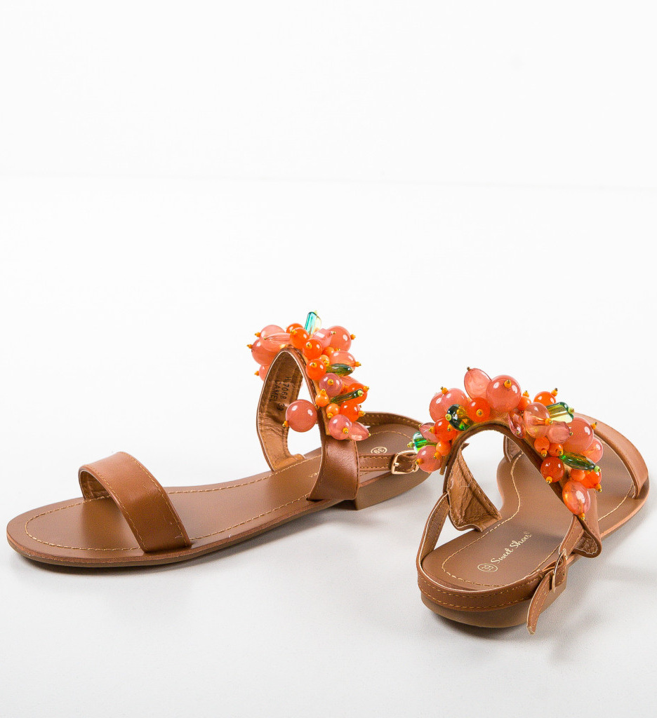 Sandale Dama Camel Joans - Stil și Confort - imagine 7