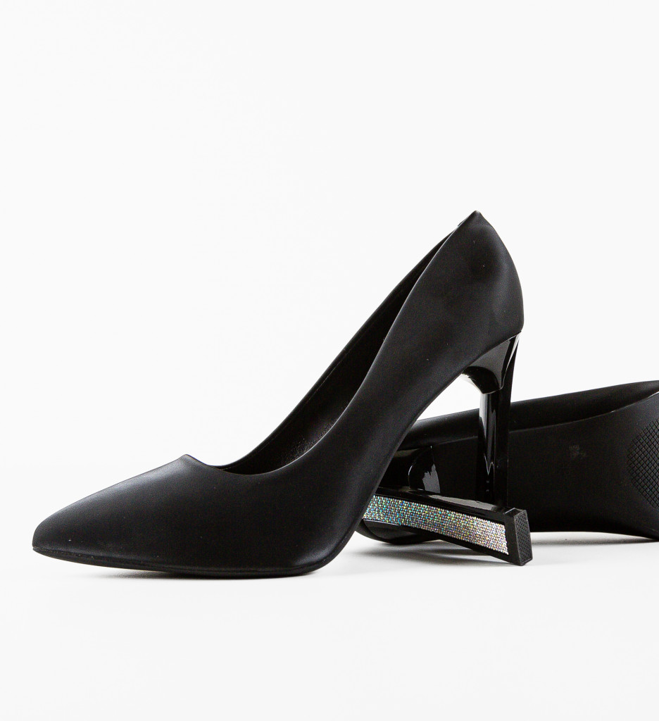 Pantofi Brideone Negri Eleganță și Stil - imagine 8
