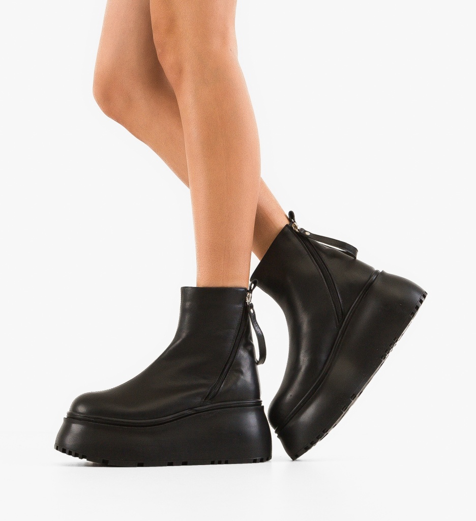 Ghete Dama Nayto Negre | Elegante și Confortabile - imagine 3