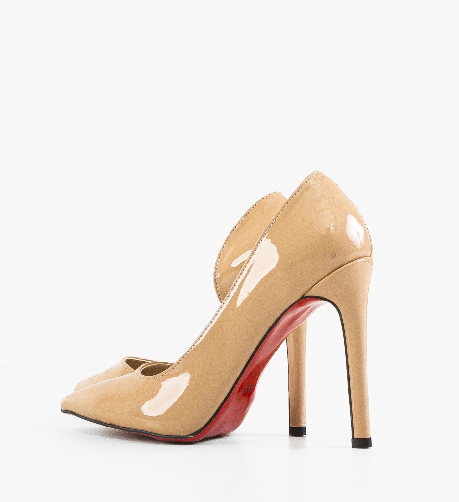 Pantofi Stiletto Trynet Nude | Eleganți și Moderni - imagine 6