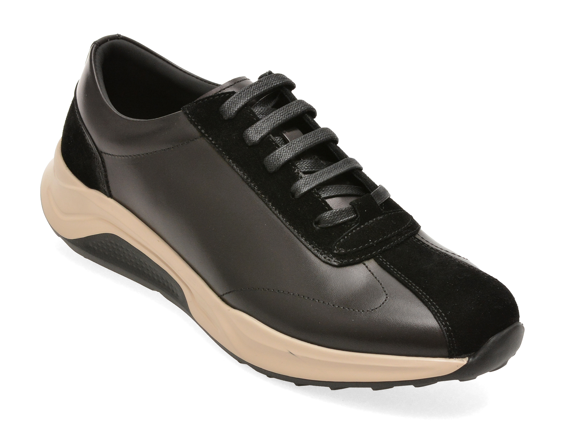 Pantofi Sport Epica Negri Piele Naturală