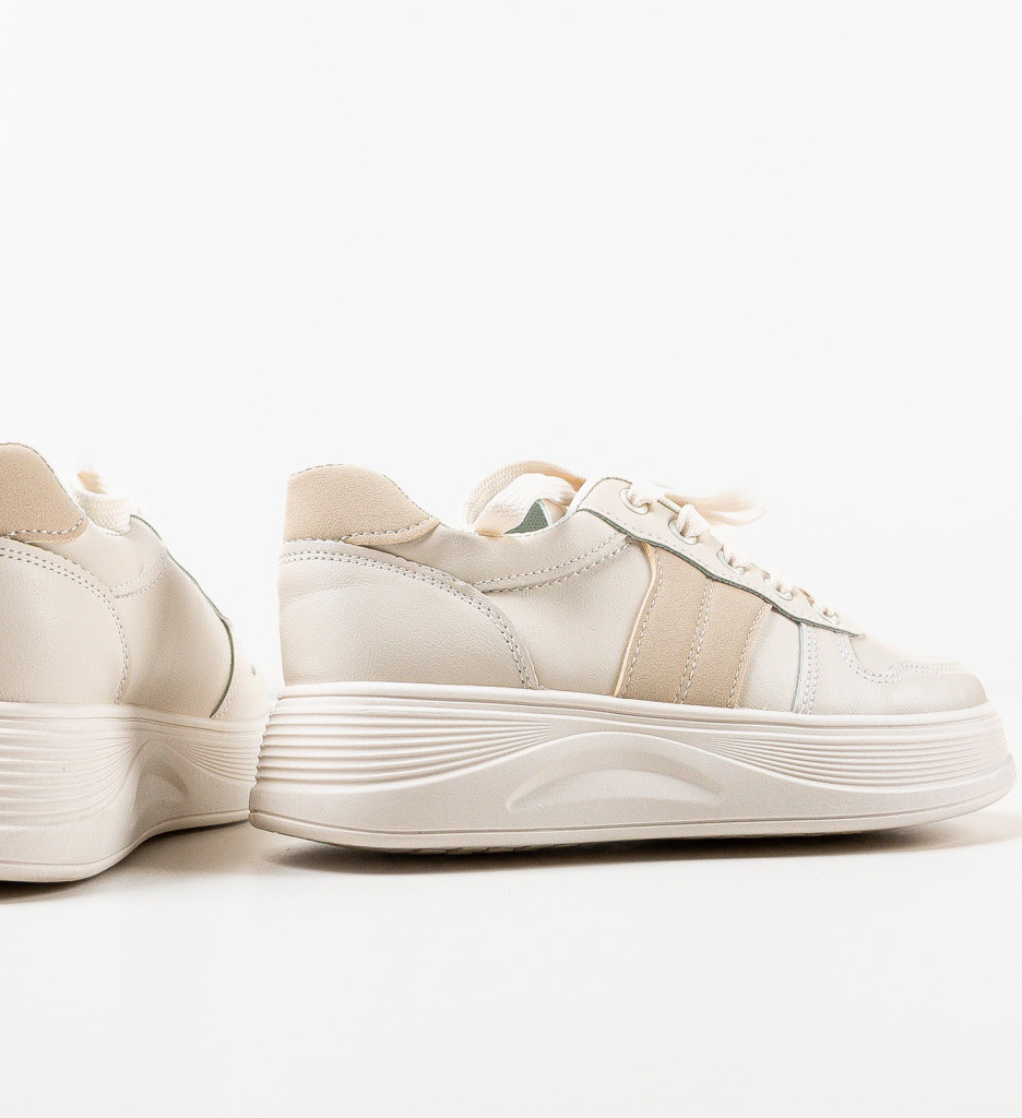 Sneakers Dama Callum Bej Confort - imagine 8