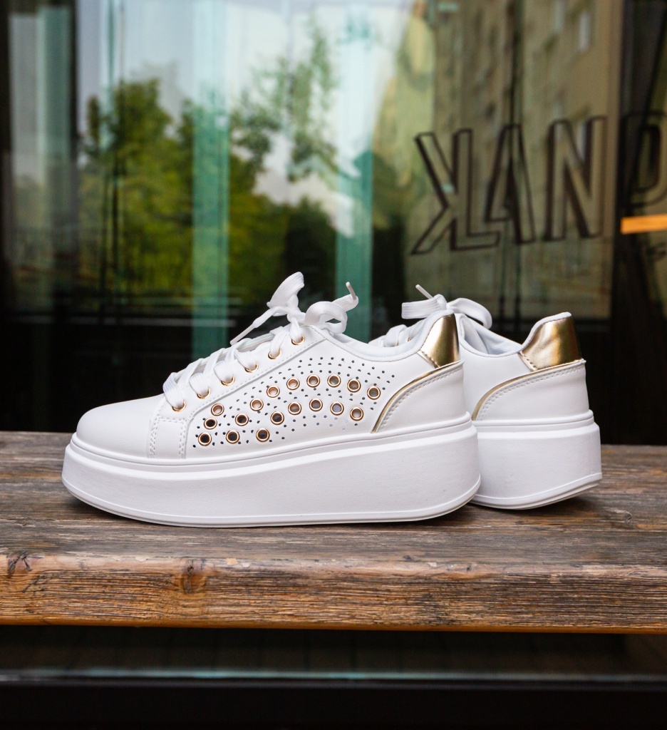 Sneakers Dama Ania Albi | Confort & Stil - imagine 3