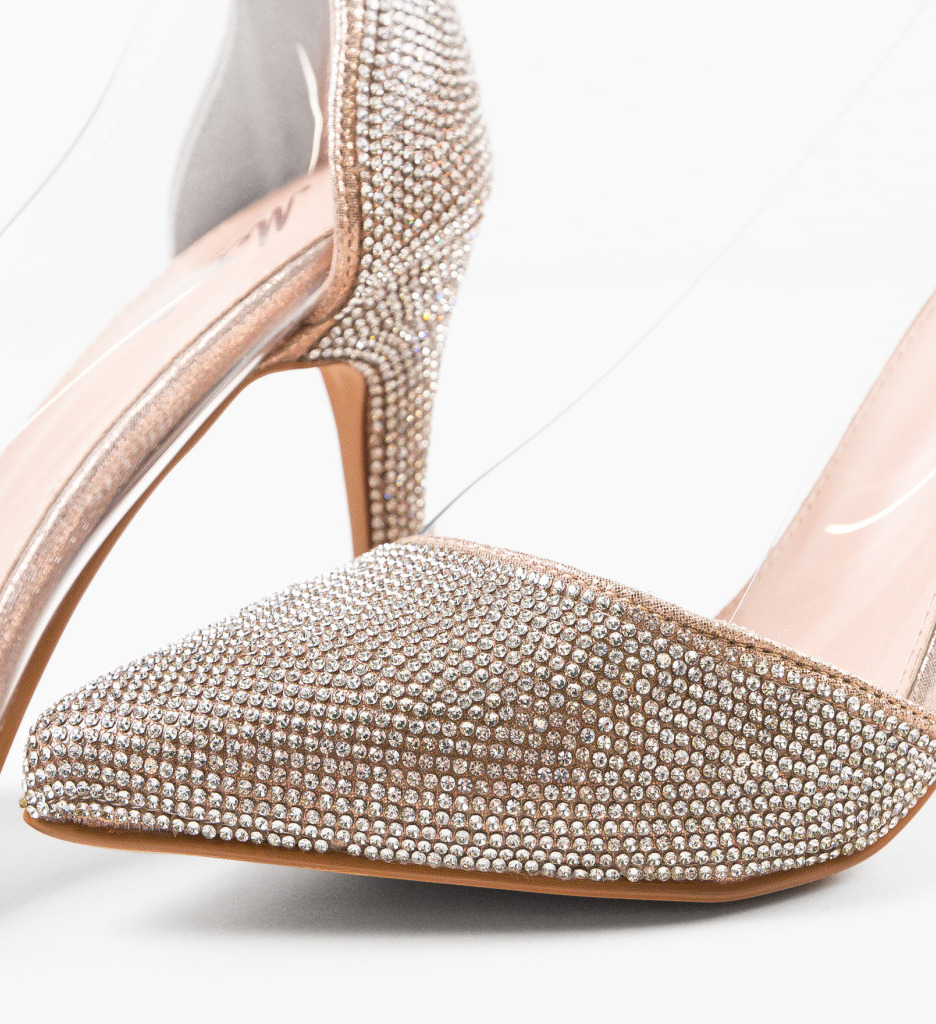 Pantofi Dama Kara Aurii | Eleganță Asigurată - imagine 7
