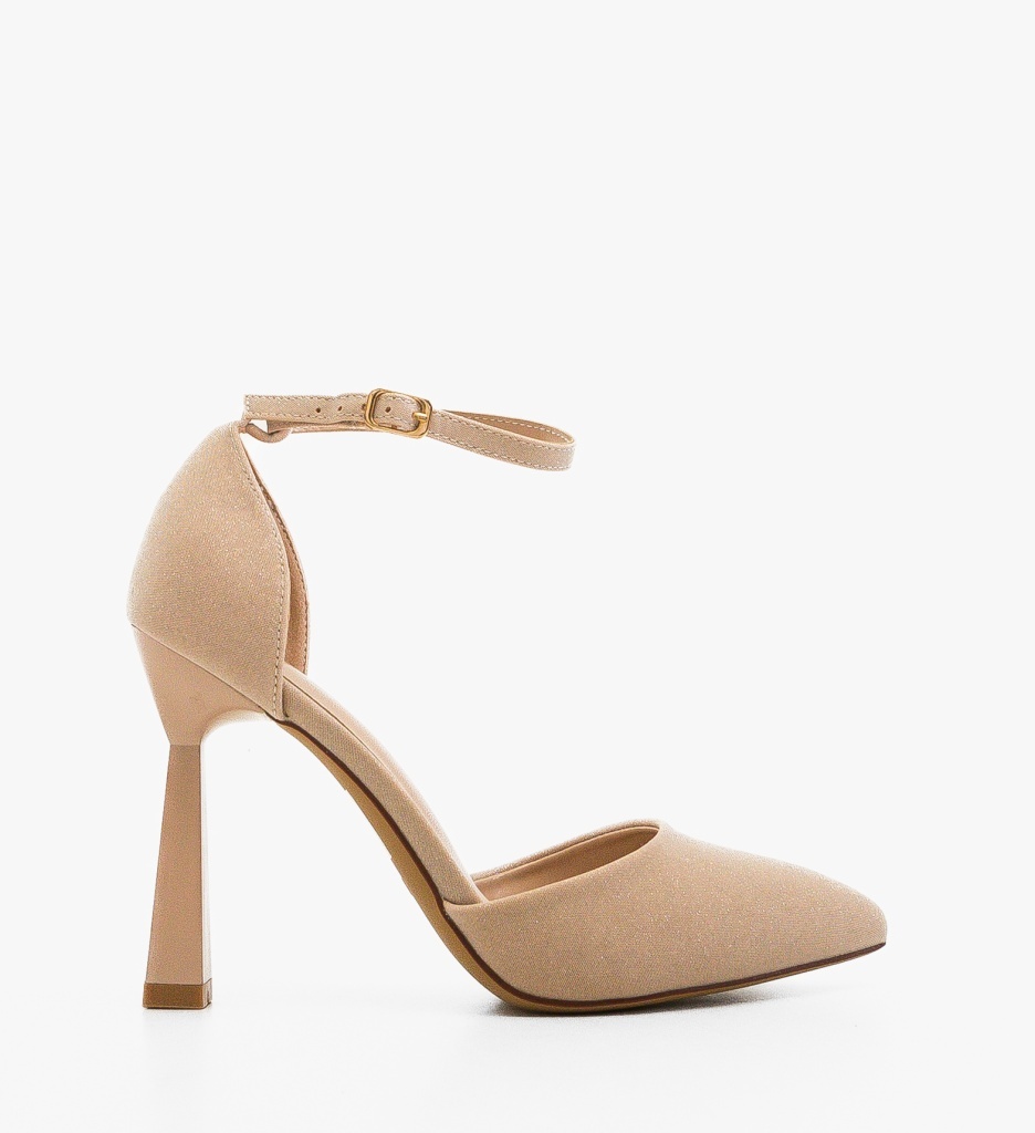 Pantofi Dama Trypho Roz Eleganți cu Toc - imagine 2
