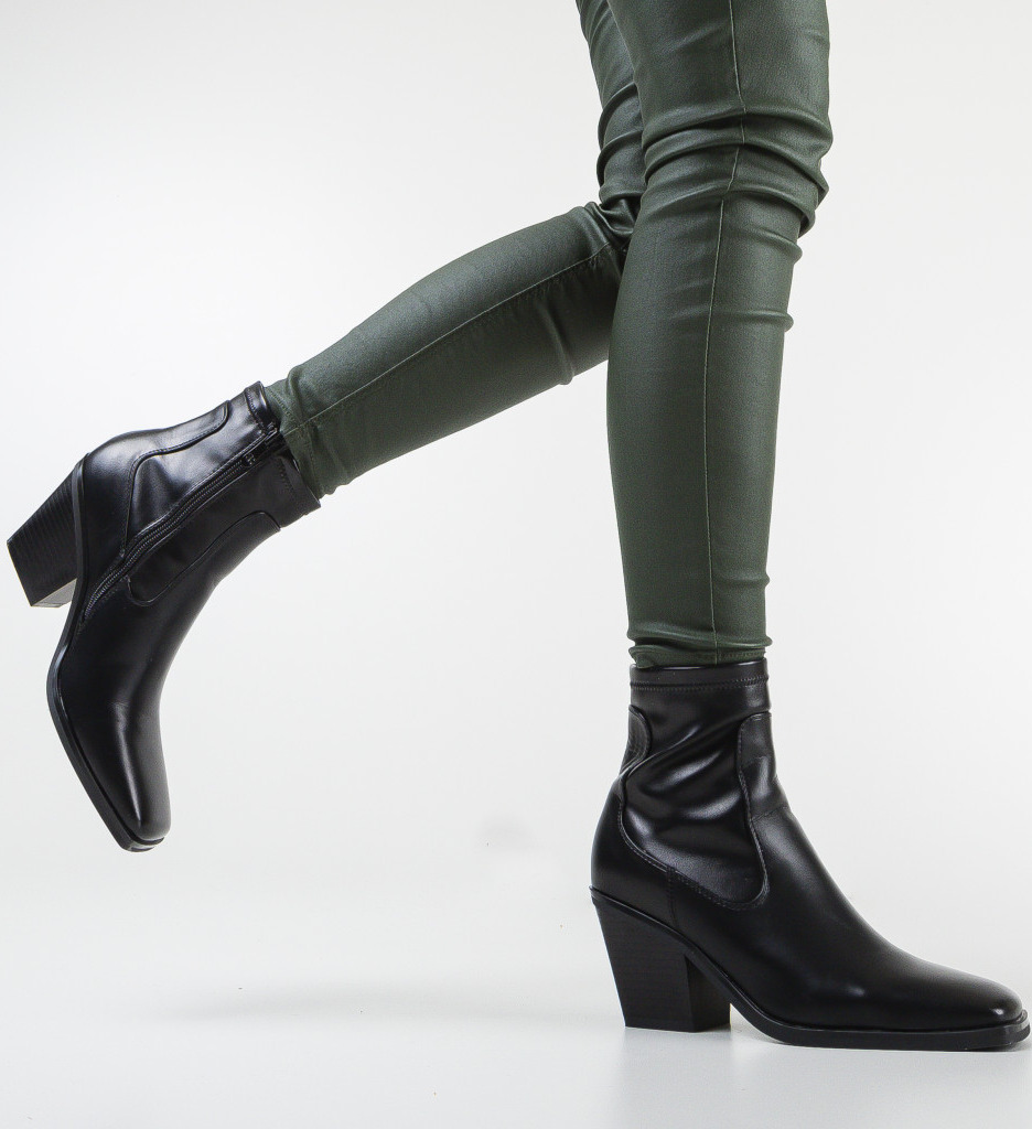 Botine Dama Negre Boyce | Stil si Confort - imagine 2