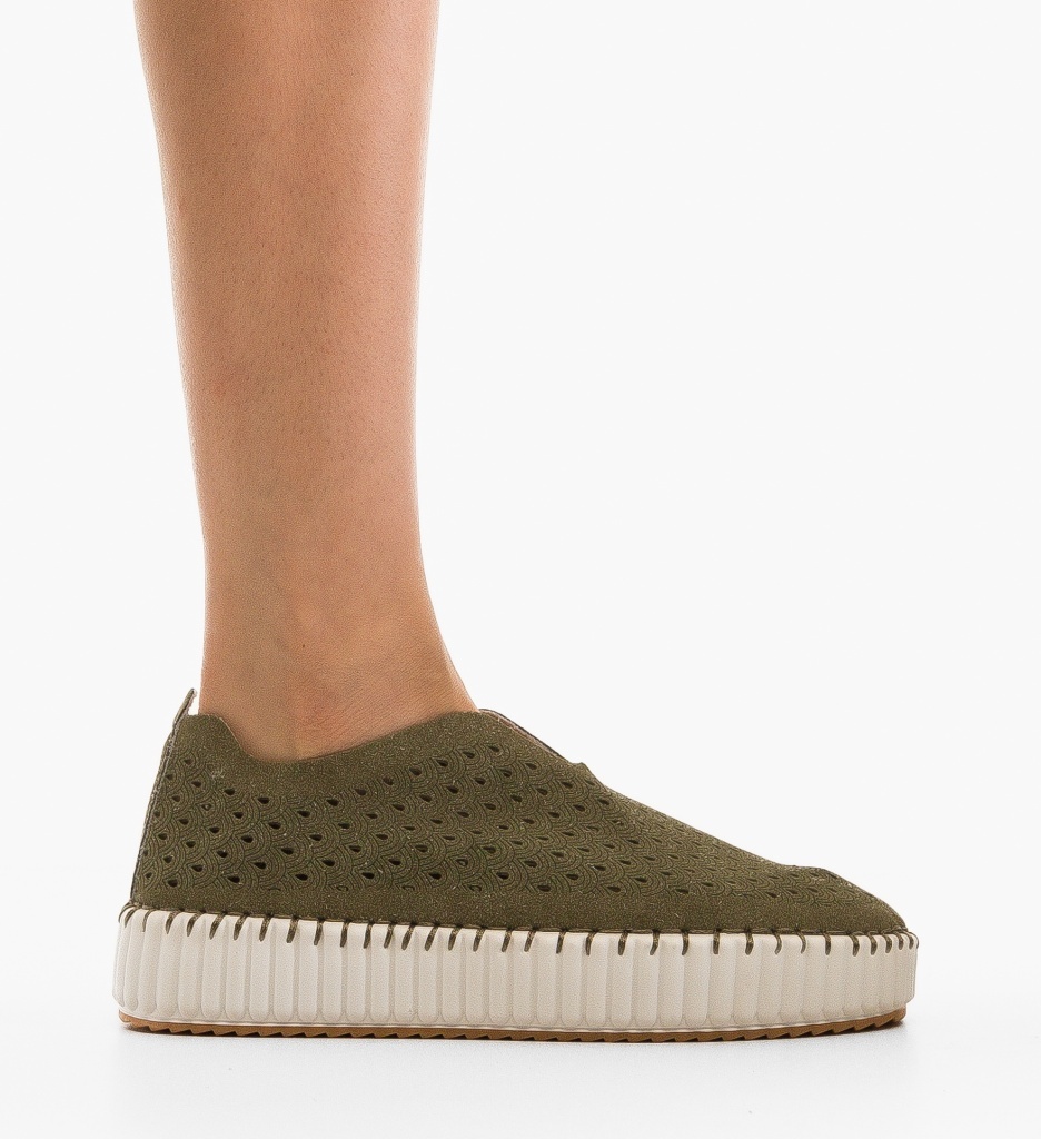Pantofi Casual Berrt Verzi - Confort și Stil - imagine 6