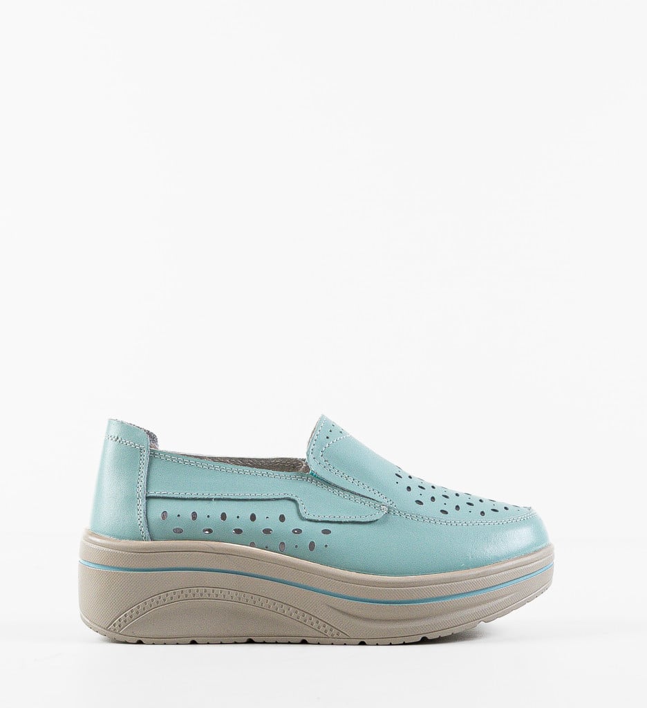 Pantofi Casual Albastri Olifram - imagine 6