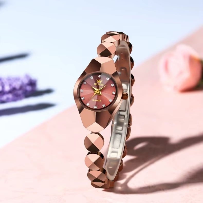 Ceas Dama Olevs Rose Gold - Eleganță și Stil - imagine 3