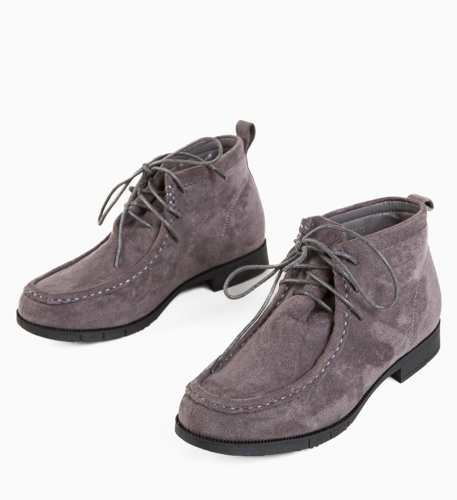 Ghete Dama Dinton Gri - Stil si Confort - imagine 7