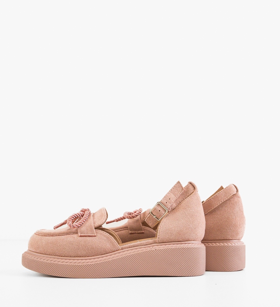 Pantofi Casual Dama Oda Roz - Confort și Stil - imagine 6