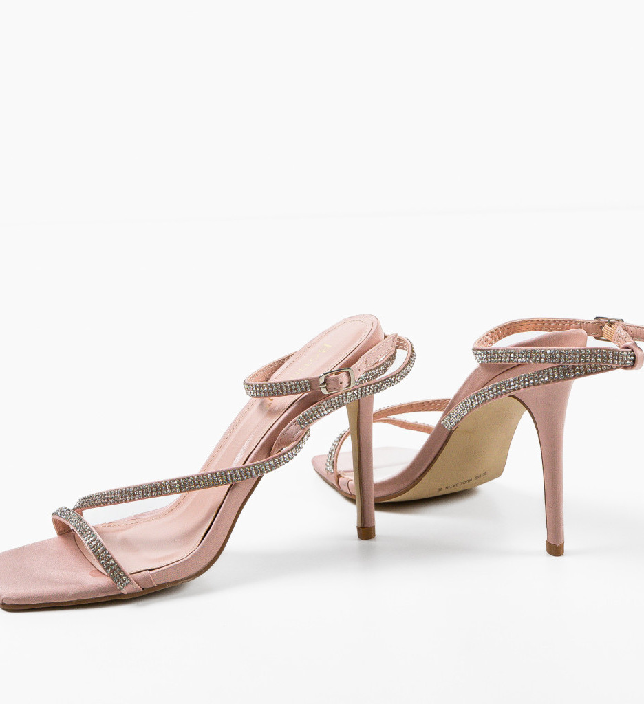 Sandale cu toc Neyman Nude - Eleganță Asigurată - imagine 8
