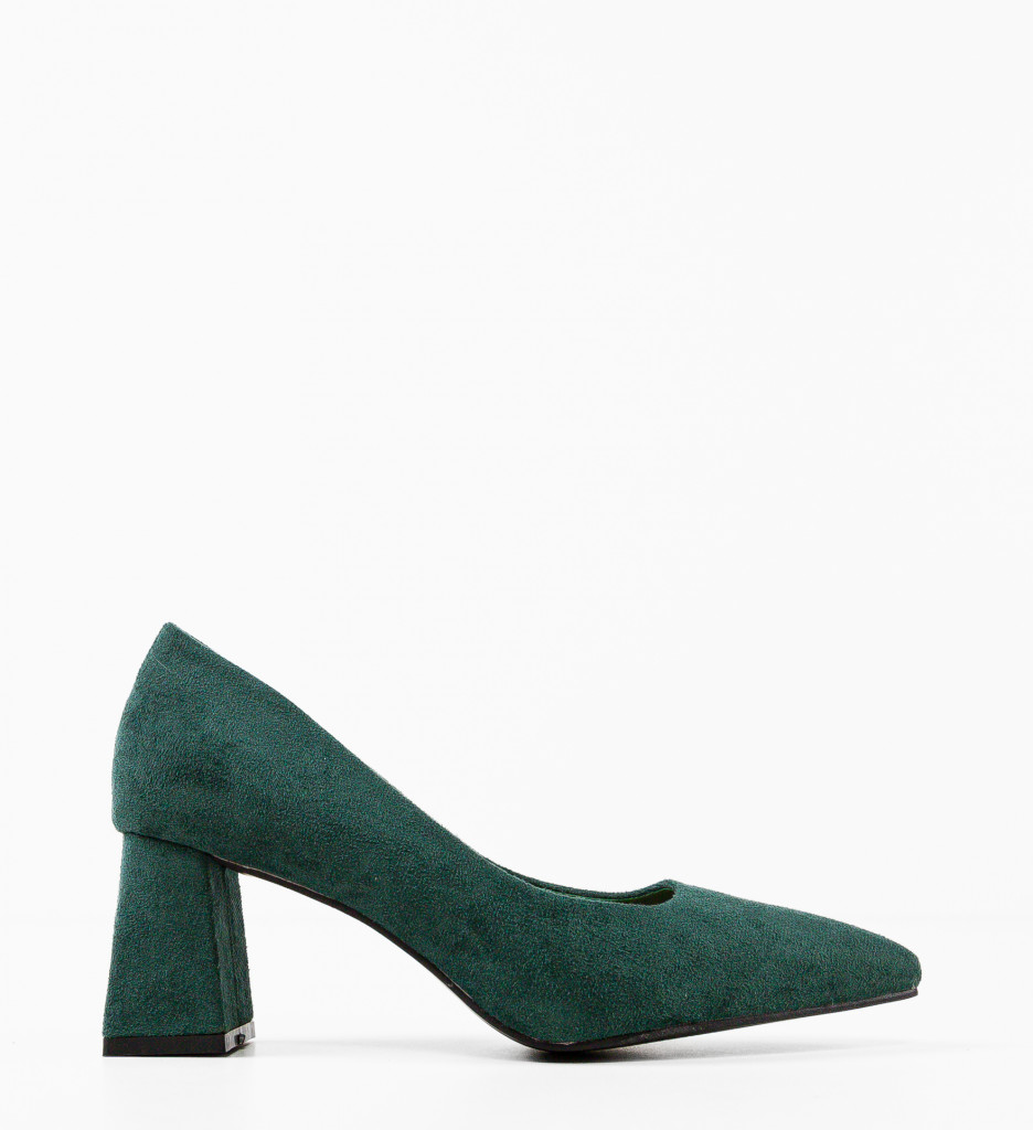 Pantofi cu Toc Adria Verzi | Eleganță - imagine 6
