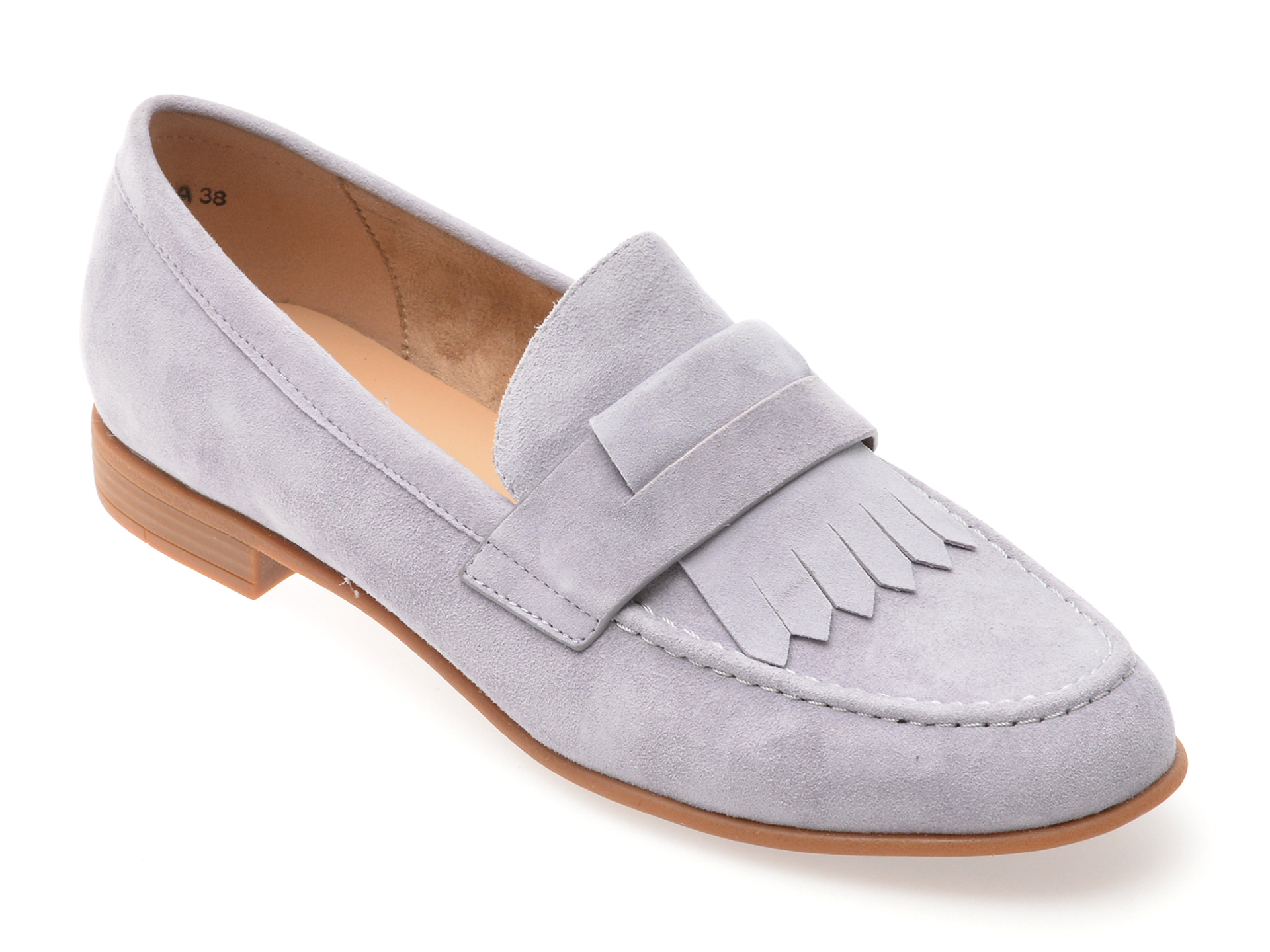 Mocasini Image mov din piele intoarsa - Eleganță și Confort