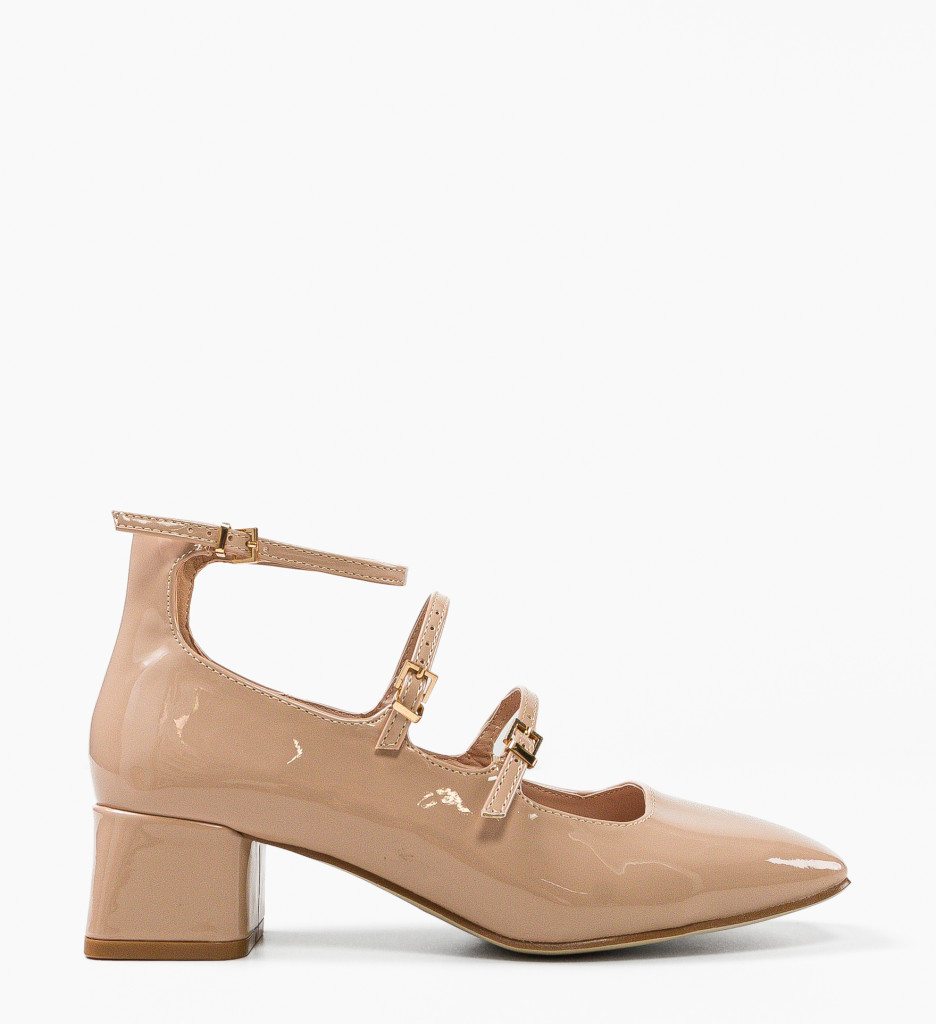 Pantofi Dama Jona Nude | Eleganță Versatilă - imagine 4