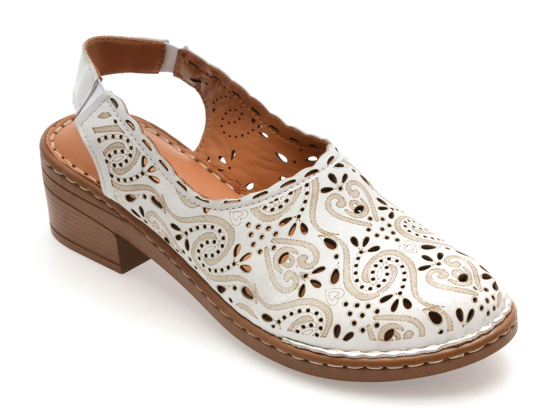 Pantofi Flavia Passini Albi | Eleganță și Confort