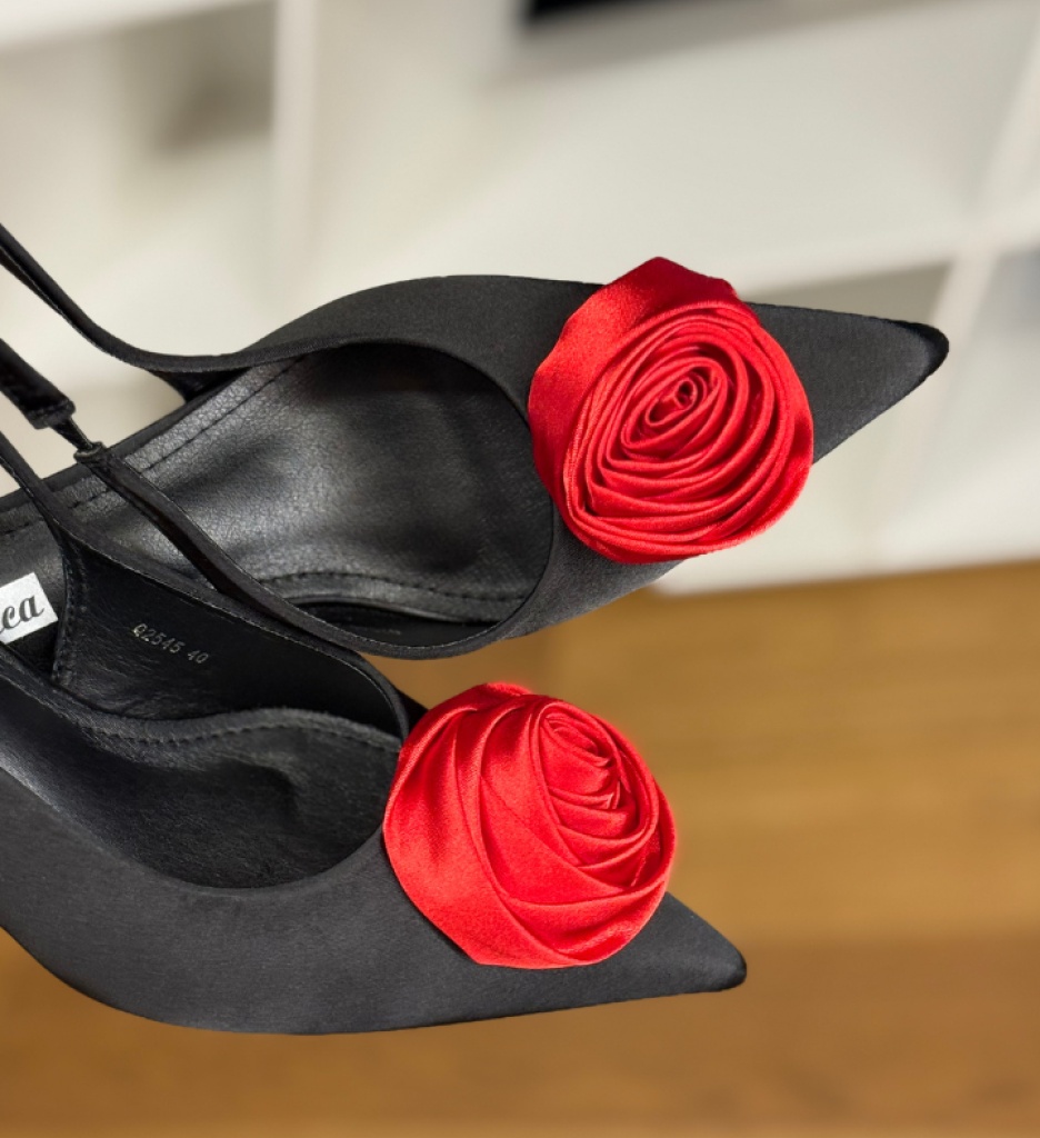 Pantofi Dama Ava Negri cu Toc | Eleganți și Comodi - imagine 2