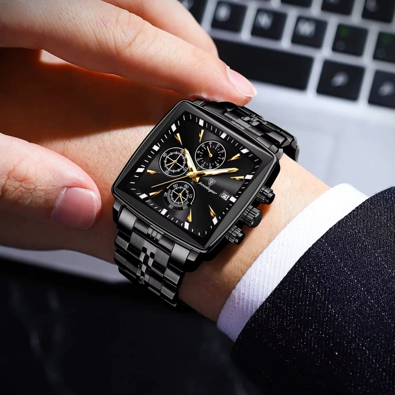 Ceas Poedagar CS1825 Argintiu Elegant - imagine 2