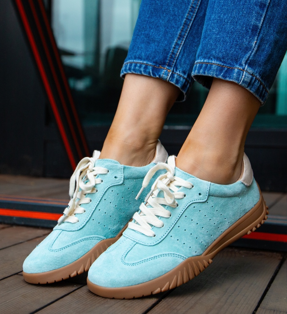 Sneakers Dama Nygery Albastri | Confort Sport