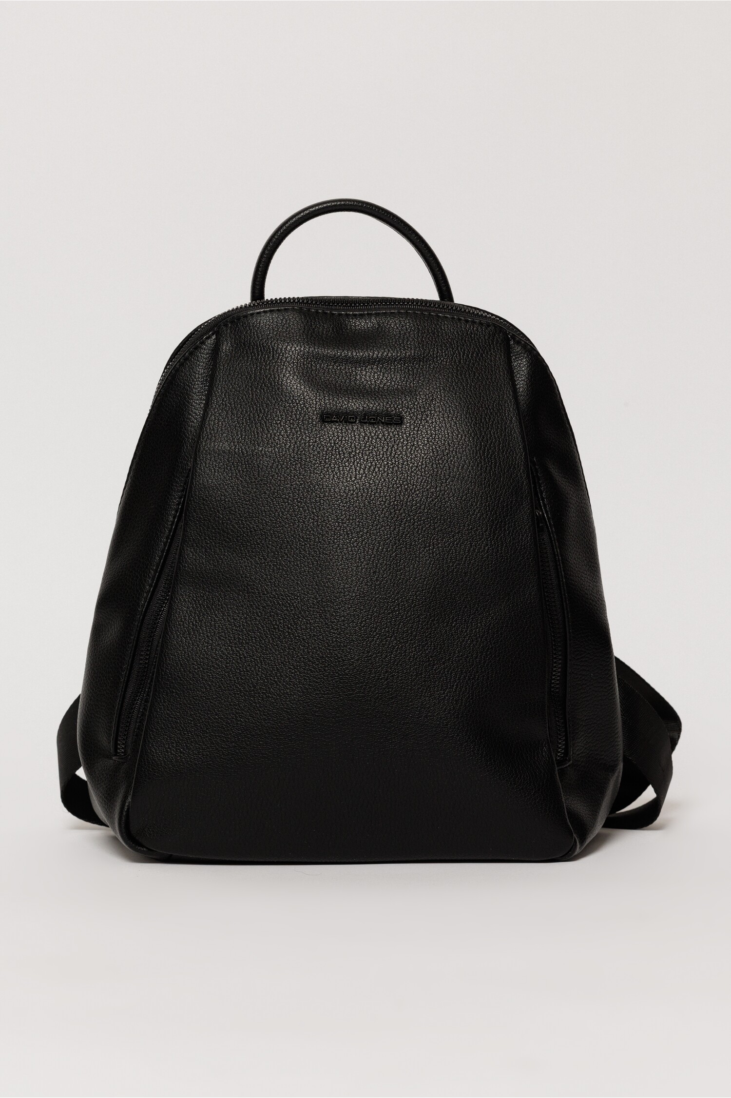 Rucsac negru design structurat piele ecologică