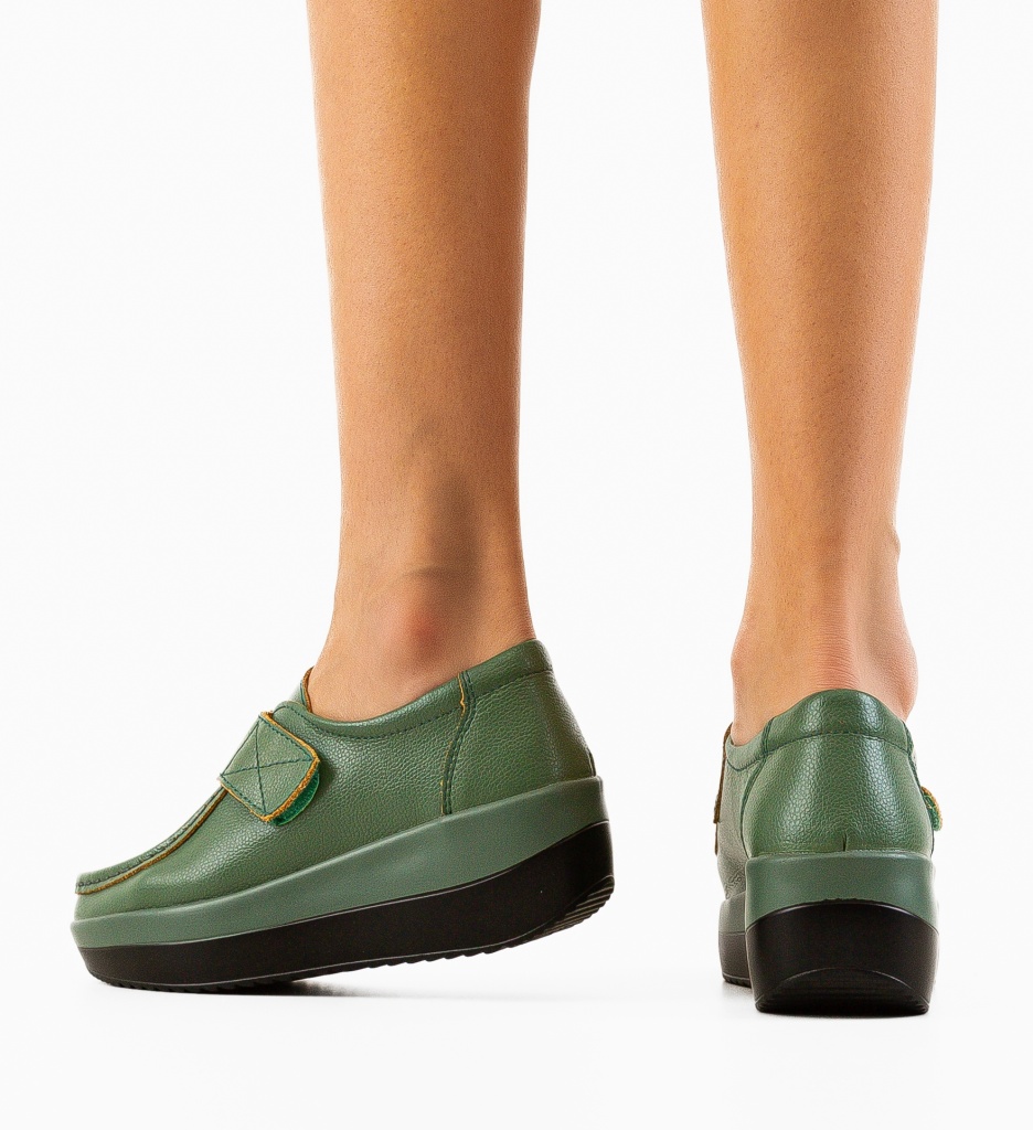 Pantofi Sport Groma Verzi | Confort & Stil - imagine 4