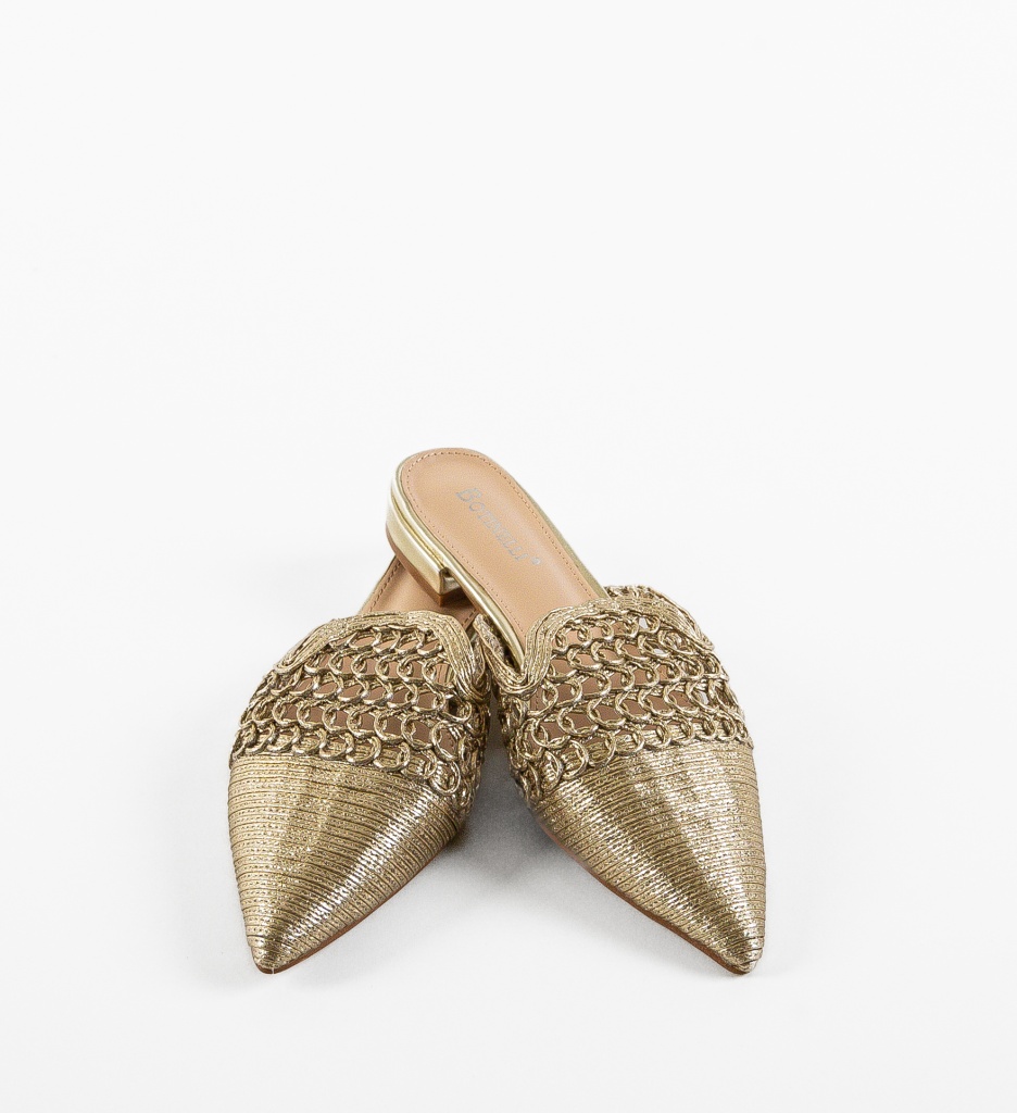 Balerini Dama Starlit Aurii | Stil Casual Elegant - imagine 7