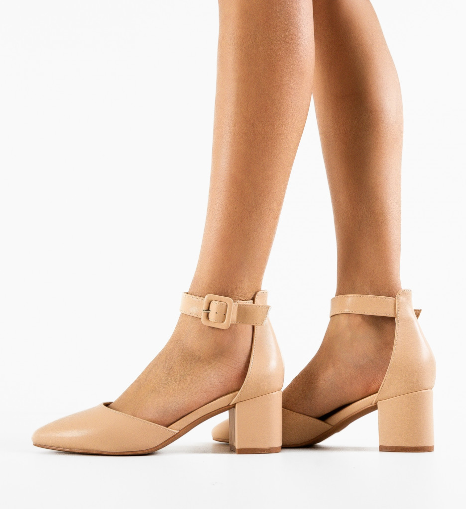 Pantofi Anerose Bej 2 - Eleganță și Confort